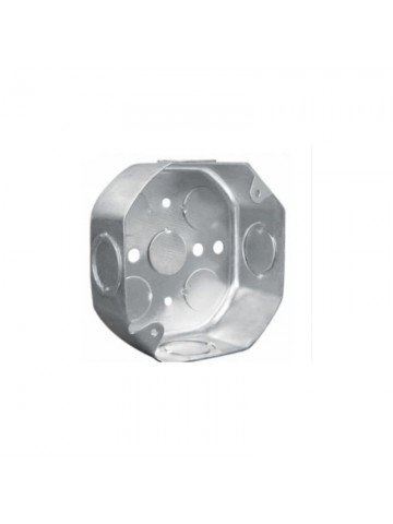 CAJA OCTAGONAL METALICA