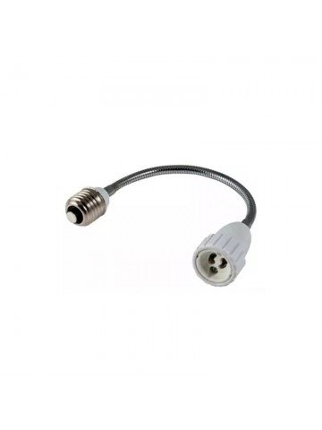 CONVERTIDOR DE E27 A GU10 CON EXTENCION