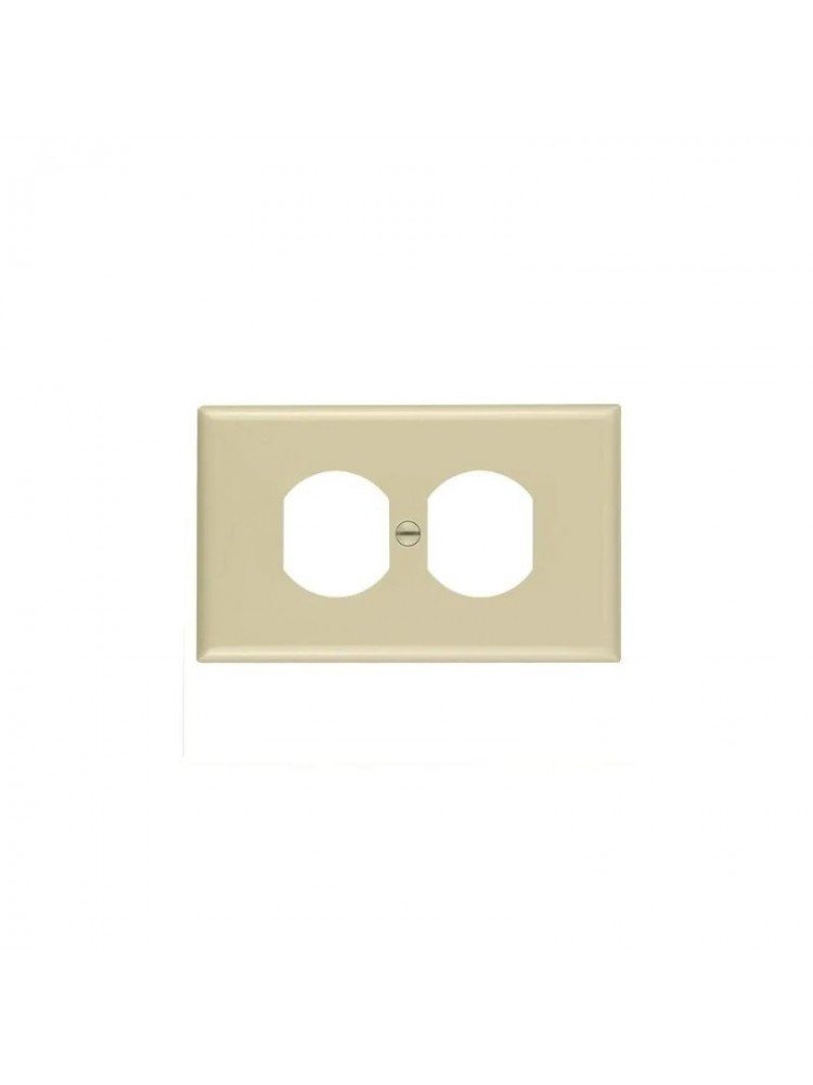 TAPA TOMA DOBLE PVC BEIGE TAPA TOMA DOBLE PVC BEIGE